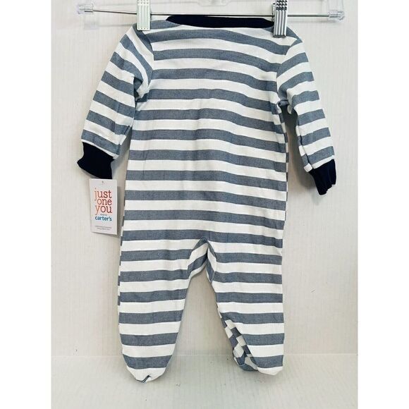 CARTER'S Infant Boy SLEEP & PLAY 3 Months NWT Turtle Design - Picture 4 of 5